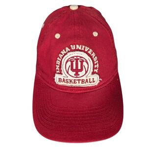 Adidas Indiana University Hoosiers‎ Basketball Red Baseball Cap LXL